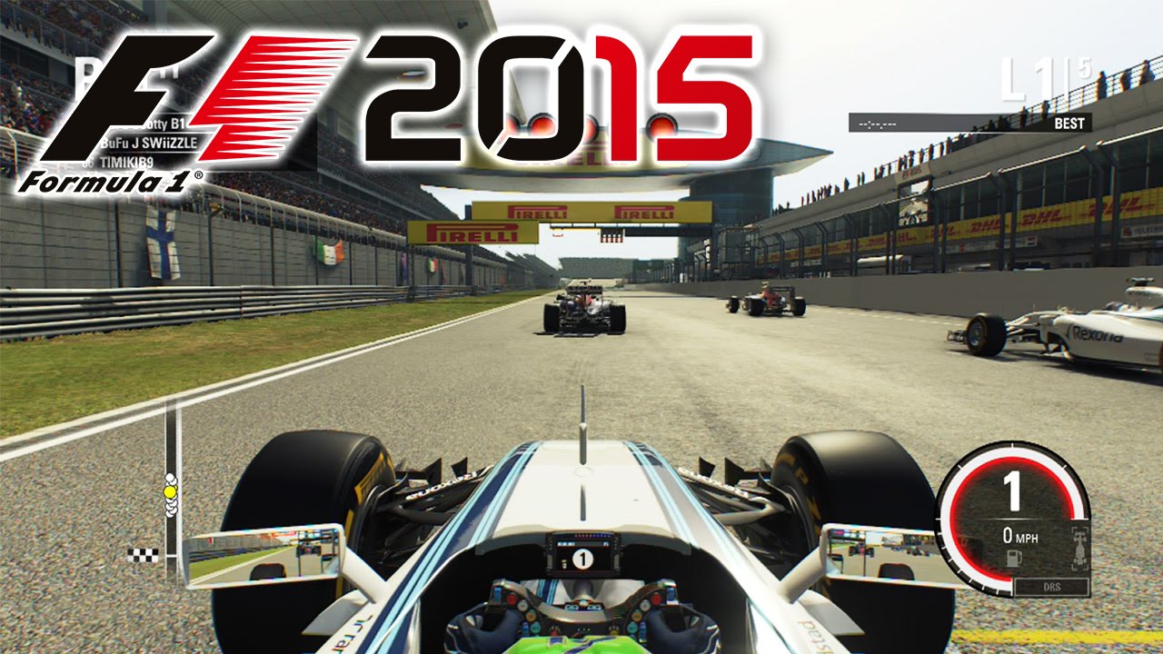 F1 2015 Chinese GP - Xbox One Online Multiplayer