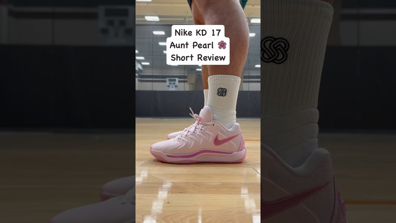 Nike KD 17 &ldquo;Aunt Pearl&rdquo; On Feet & In Hand Looks - Short Review #shorts #kevindurant #auntpearl