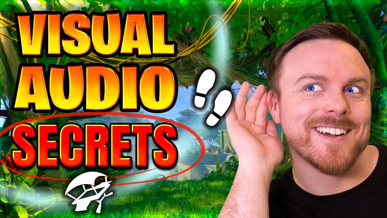Become a NINJA - Game Changing Tricks for Advanced Visual Audio in Fortnite (Silent Footsteps)