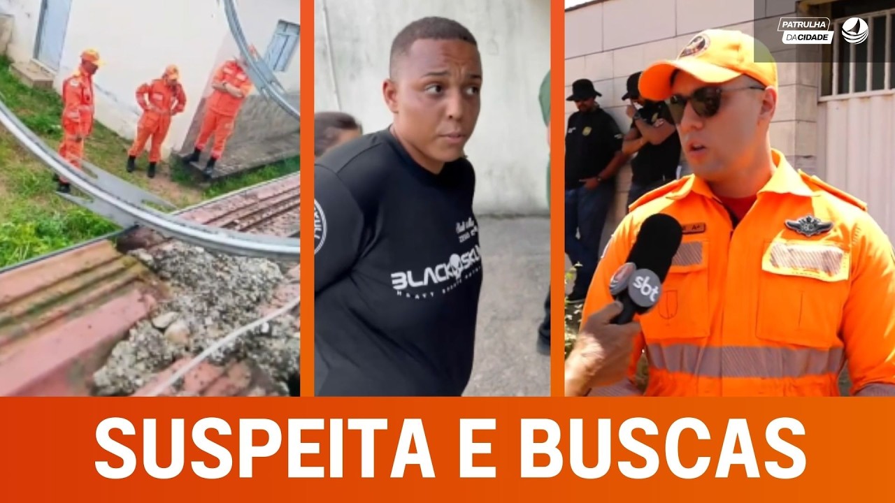 Polícia e bombeiros realizam buscas em antiga casa da dona do pitbull que M4T0U um homem