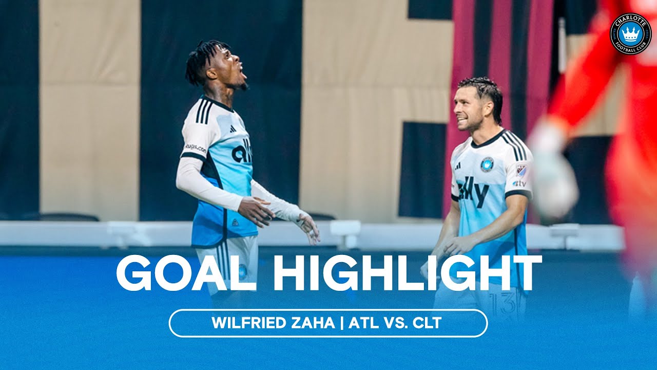 GOAL! Wilfried Zaha Powers Past Defenders, Slots it Home | Atlanta United vs. Charlotte FC