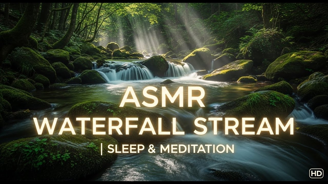 Deep Sleep with Flowing Water Sounds | Relaxing ASMR for Stress Relief"