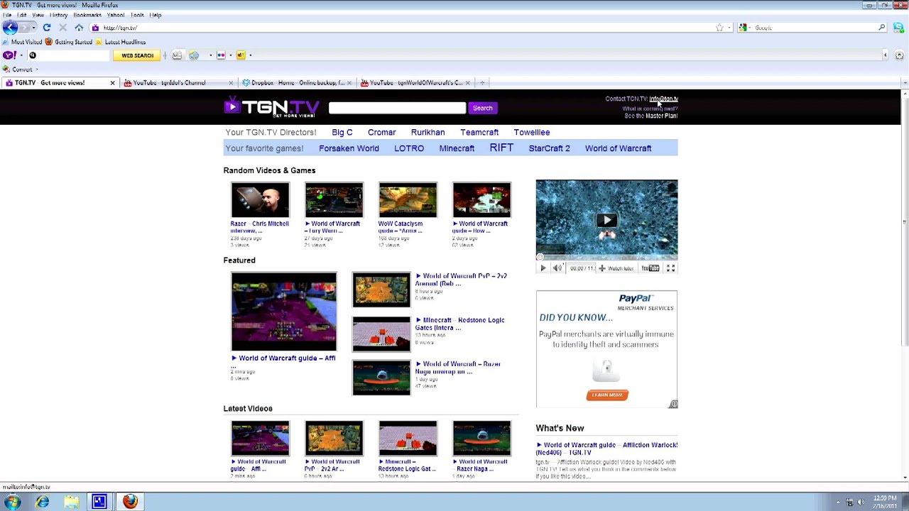 ▶ World of Warcraft - TGN IDOL! (How to become a TGN.TV Director) - TGN.TV