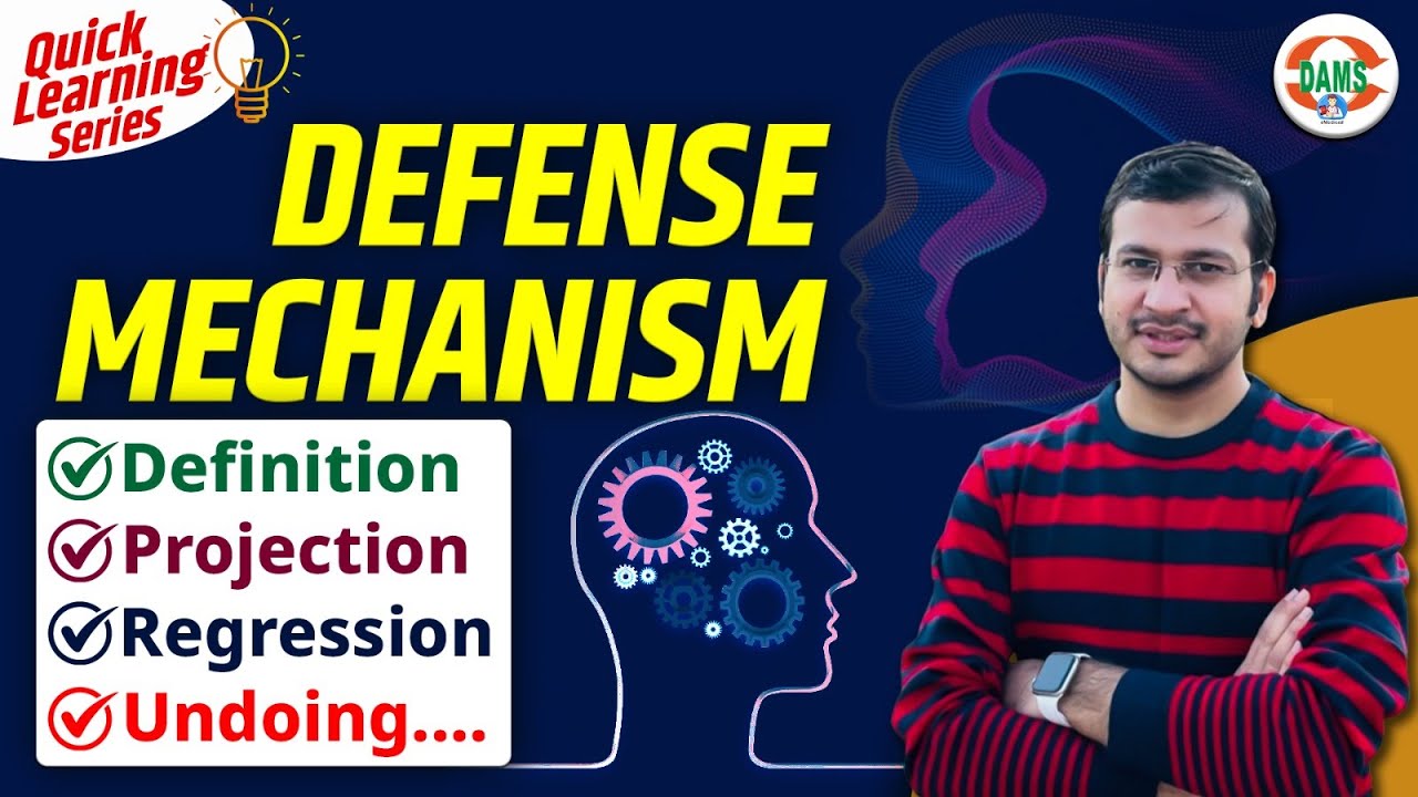 All About Defense Mechanism 🛡️ || Quick Learning Series by Siddharth Sir || DAMS Nursing
