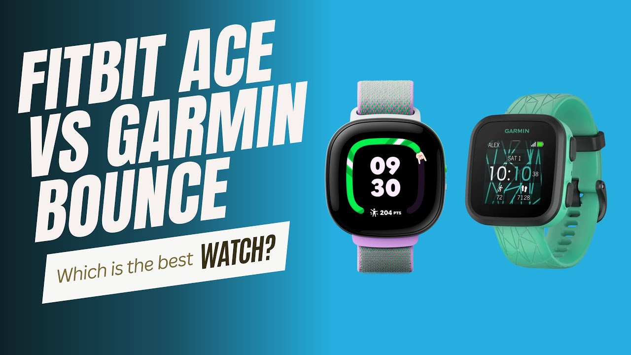 Fitbit Ace против Garmin Bounce — лучшие умные часы для детей?
