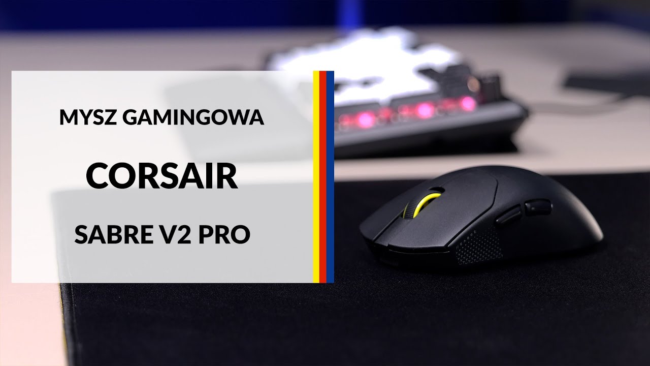 Myszka gamingowa Corsair Sabre V2 Pro Ultralight Wireless &ndash; dane techniczne &ndash; RTV EURO AGD