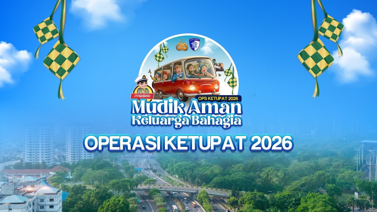 LIVE TRAFFIC UPDATE  OPS KETUPAT 2026 | NTMC POLRI DAN POLDA JAJARAN 19-03-206 - 13.00WIB