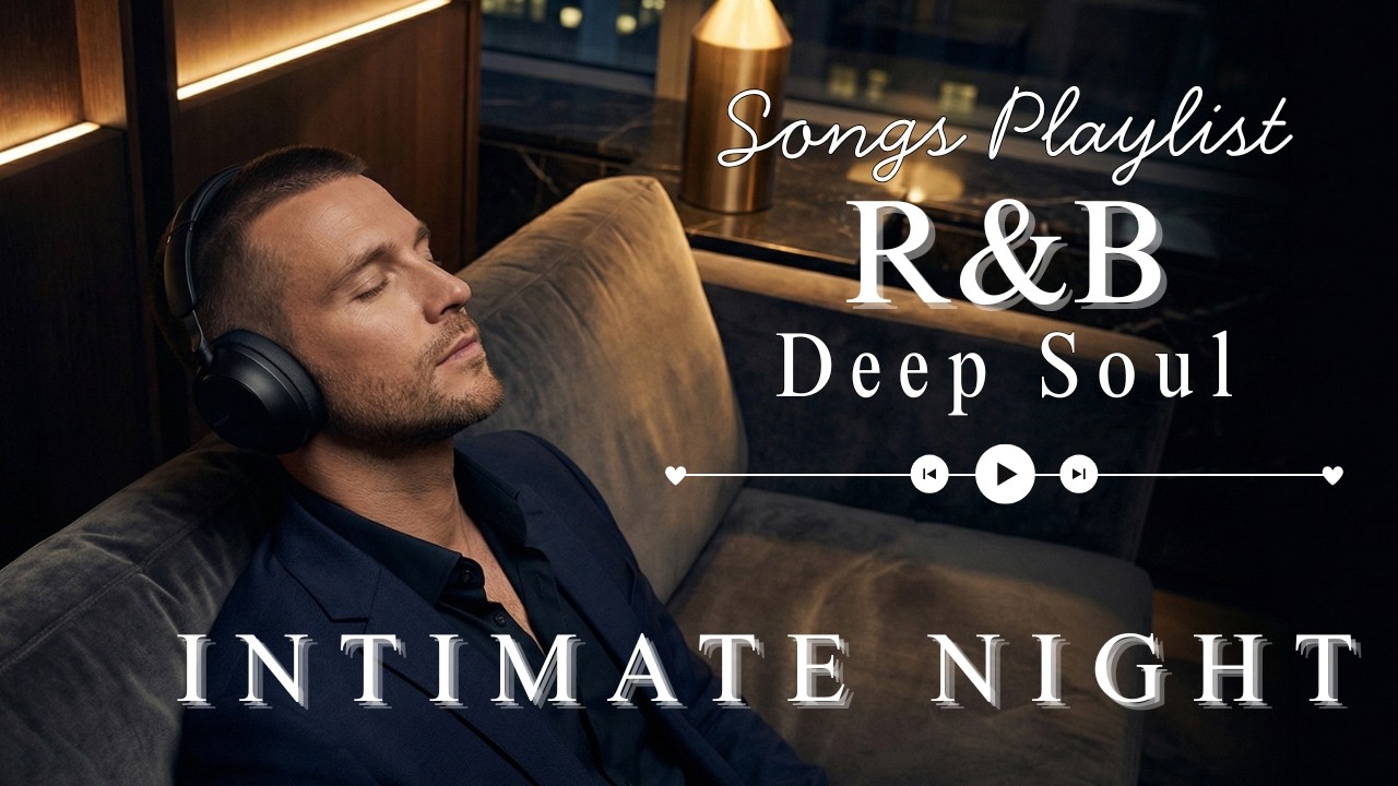 Smooth Male Vocal R&B for Late Night Vibes 🌙 | Intimate Soul Lounge Experience