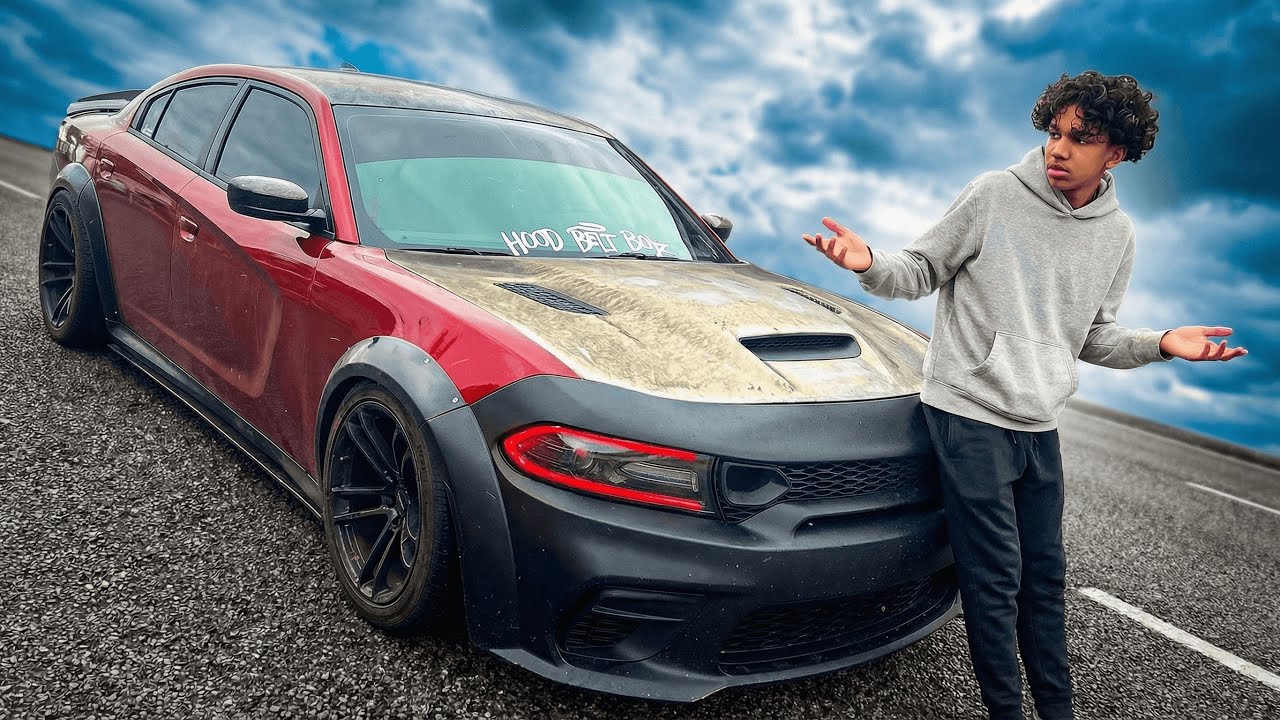 HOW I PUT A WIDEBODY KIT ON MY DODGE CHARGER RT...