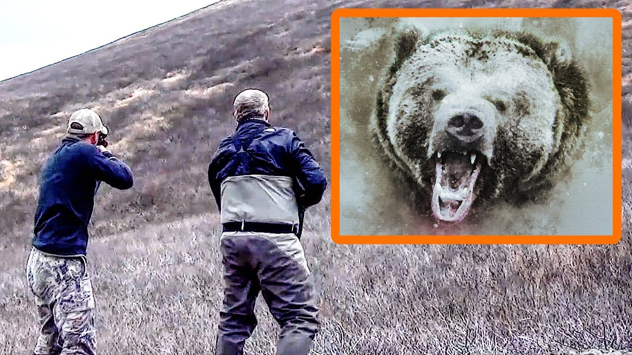 Tim Winslow vs CHARGING GRIZZLY BEAR (EXTREME HUNTING)