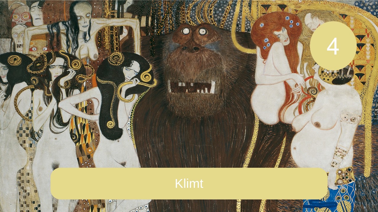Klimt, La Frise Beethoven et Palais Stoclet