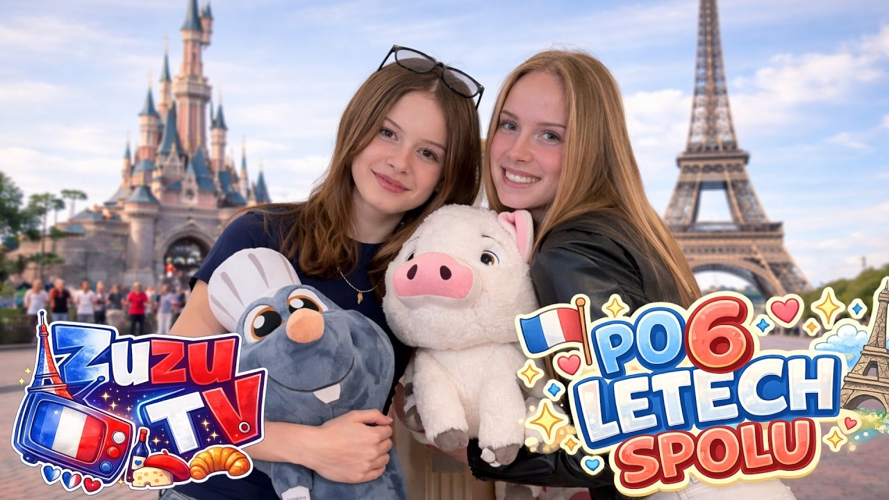 Disneyland Pař&iacute;ž s Nellinkou po 6 letech! 🏰 (a zasekly jsme se na atrakci)