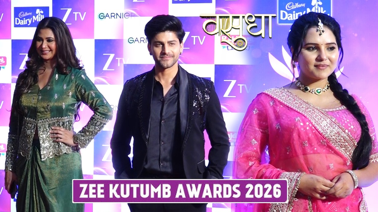 Vashuda Show : Dev Ka Pura Parivar  Arrive At Zee Kutumb Awards 2026