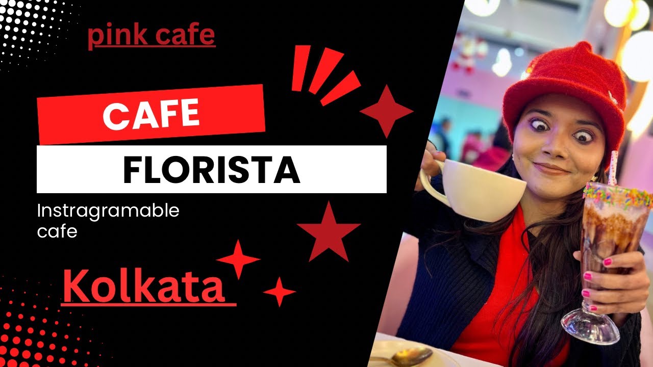 Cafe Florista Kolkata||Best Cafe South Kolkata Girls power||Pocket friendly||ParkStreet|| pink cafe💖