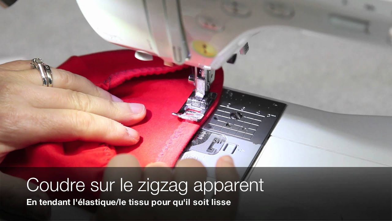 Techniques de couture Jalie - Comment coudre des &eacute;lastiques