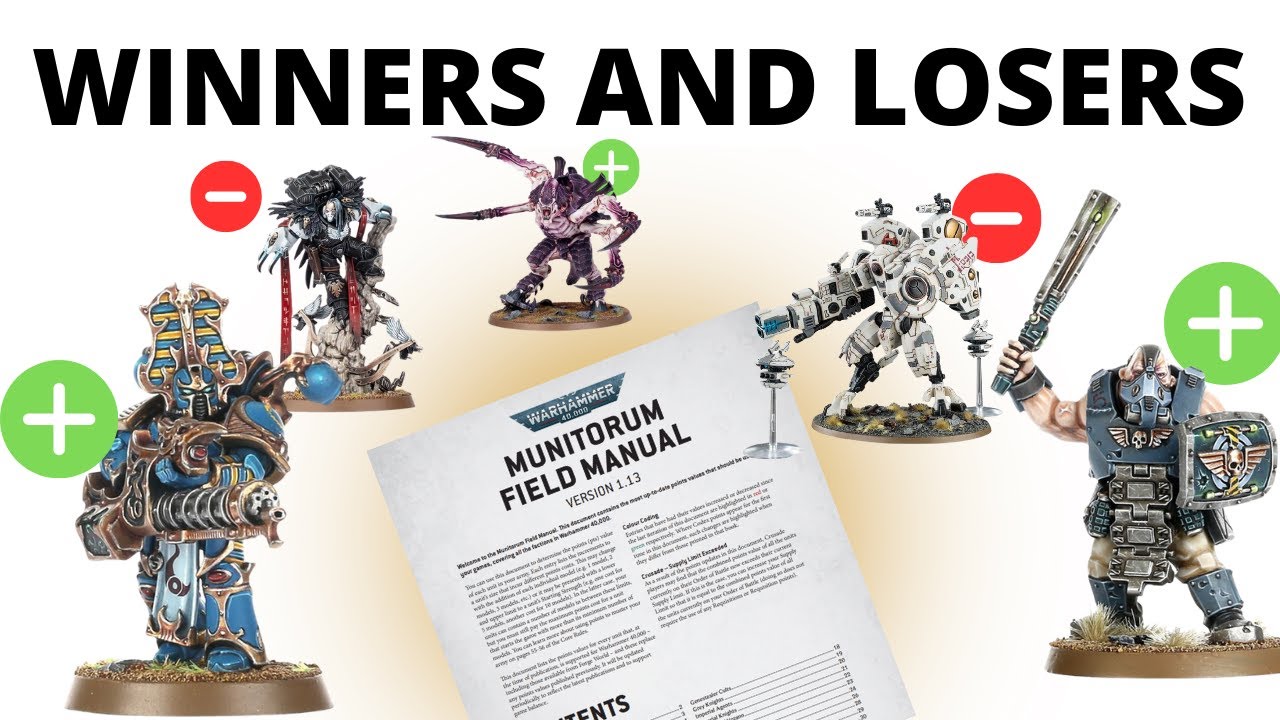 Biggest WINNERS and LOSERS from the Balance Update? Every 40K Army Discussed