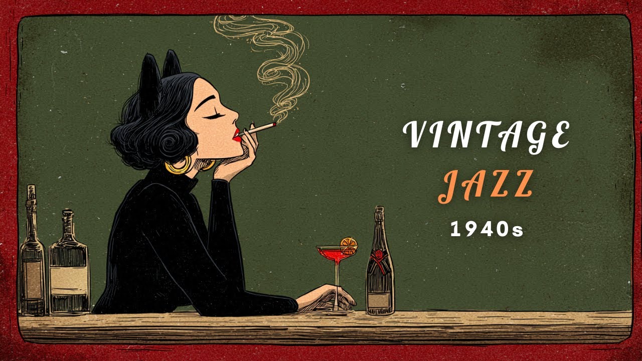 1940's Vintage Jazz Playlist - Let the midnight be your muse. | MEOW JAZZ