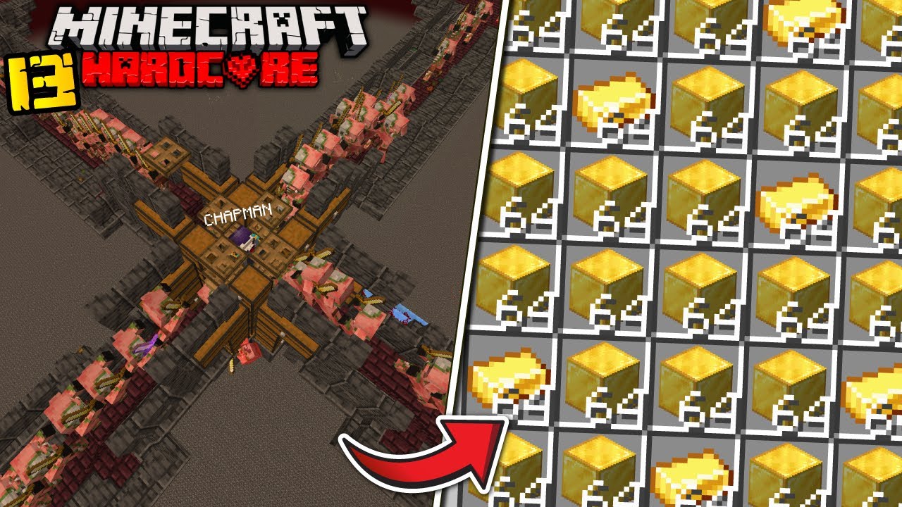 The ULTIMATE Gold Farm in 1.21 Minecraft | Minecraft Hardcore (#13)