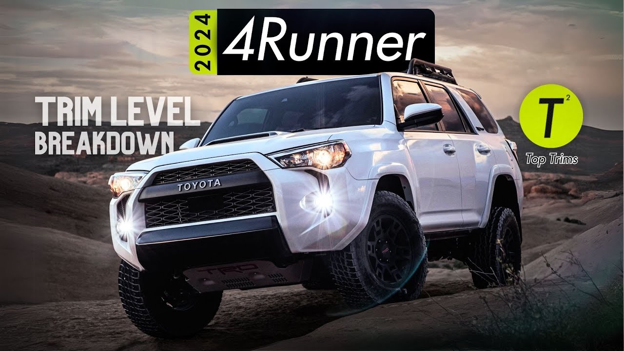 All Trims & Options Explained - What's New for the 2024 Toyota 4Runner
