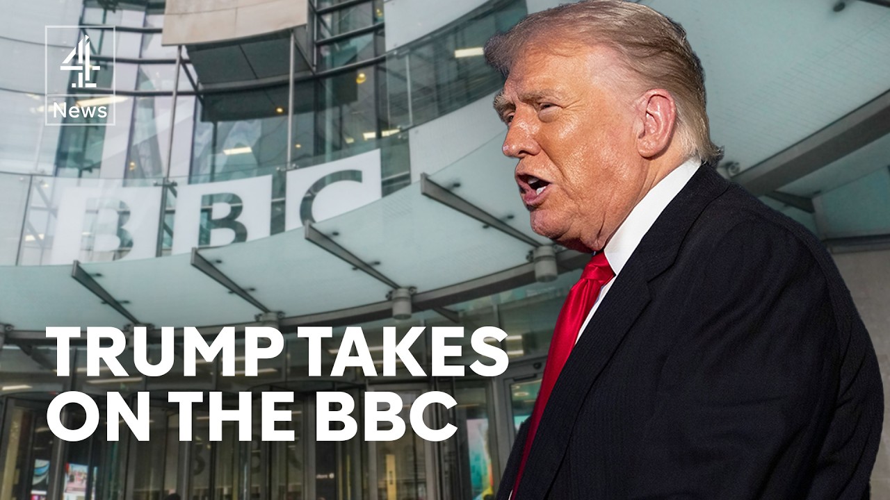 Trump threatens $1bn lawsuit against BBC as bosses resign