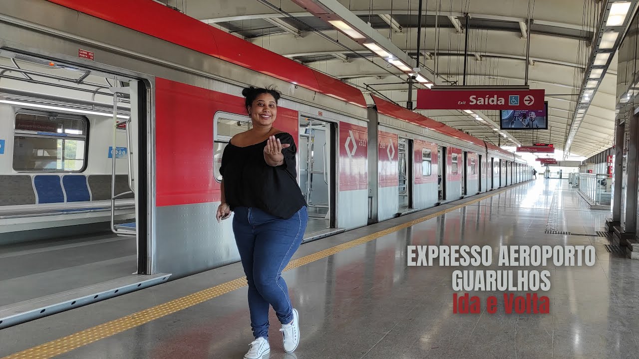 🚆Expresso Aeroporto Guarulhos 2026 | Ida e Volta de Trem + Espaço Maternidade  Sozinha  Vale a Pena?