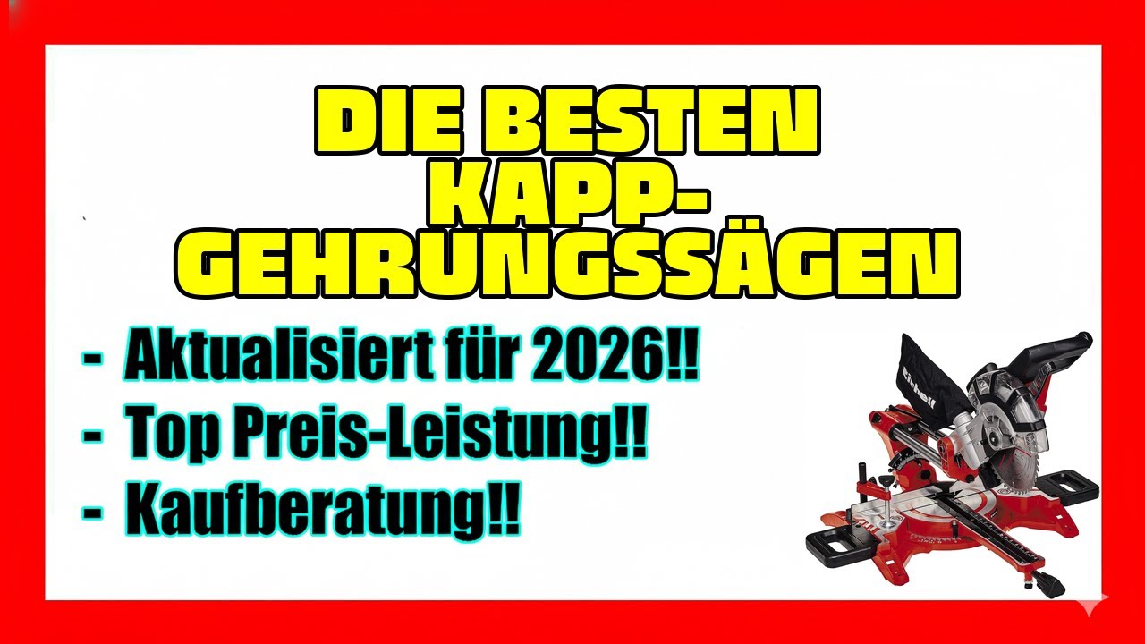 🔥TOP 7 Beste Kapp- & Gehrungssägen 2026🔥 Beste Kapp- & Gehrungssägen auf Amazon 🔥