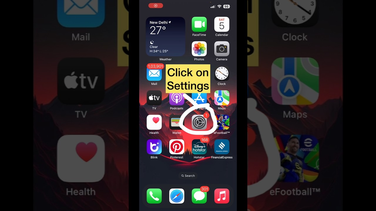 how to turn off notification wake screen in iphone