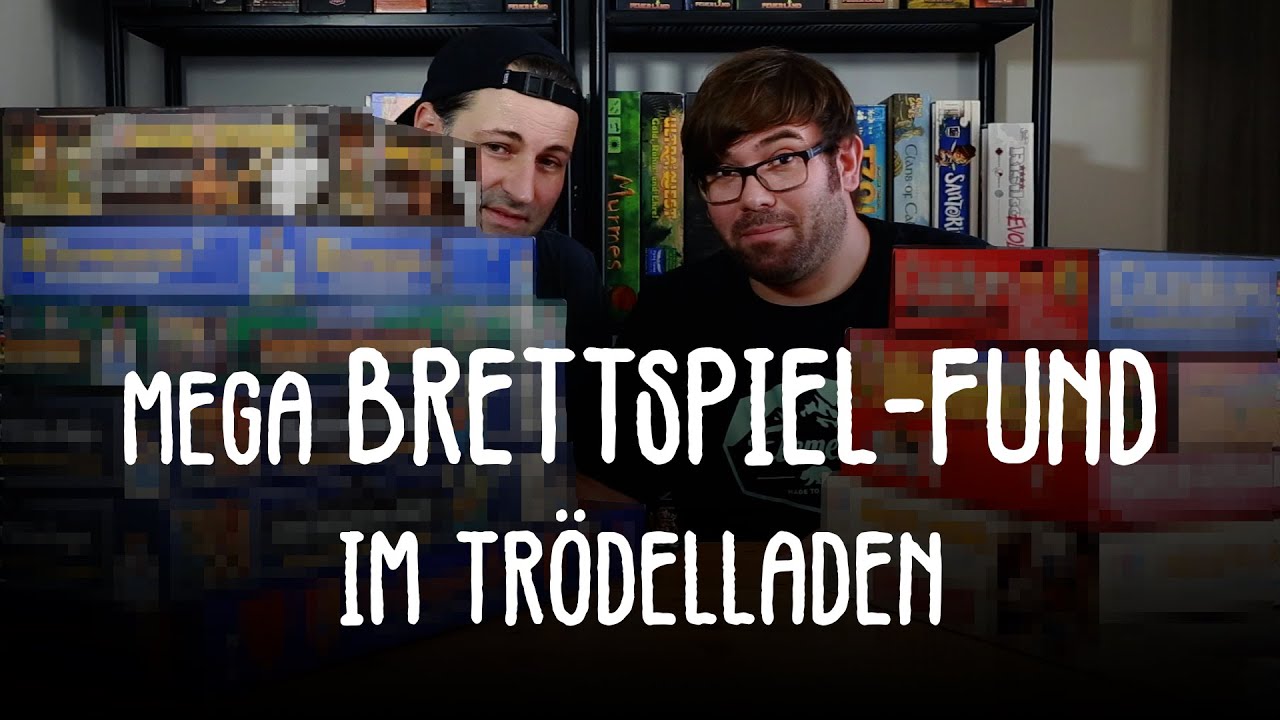 Mega Brettspiel-Fund im Tr&ouml;delladen!