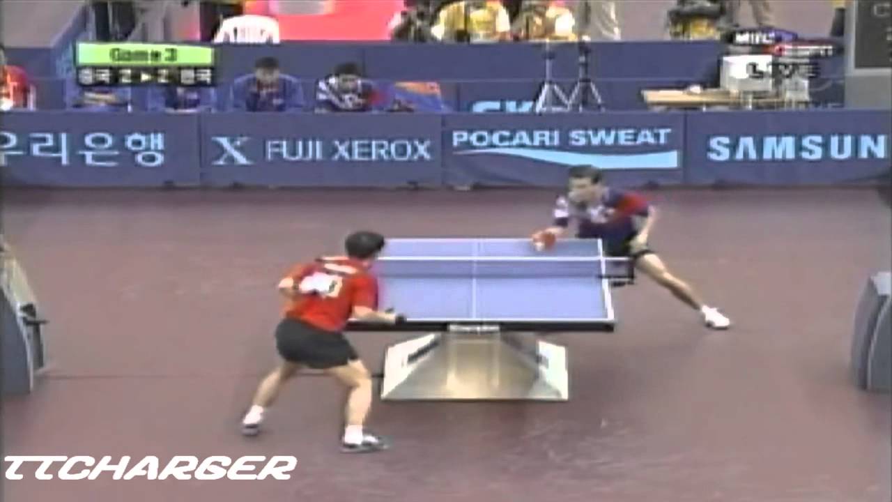 Asian Games 2002: Ma Lin vs. Kim Taek Soo