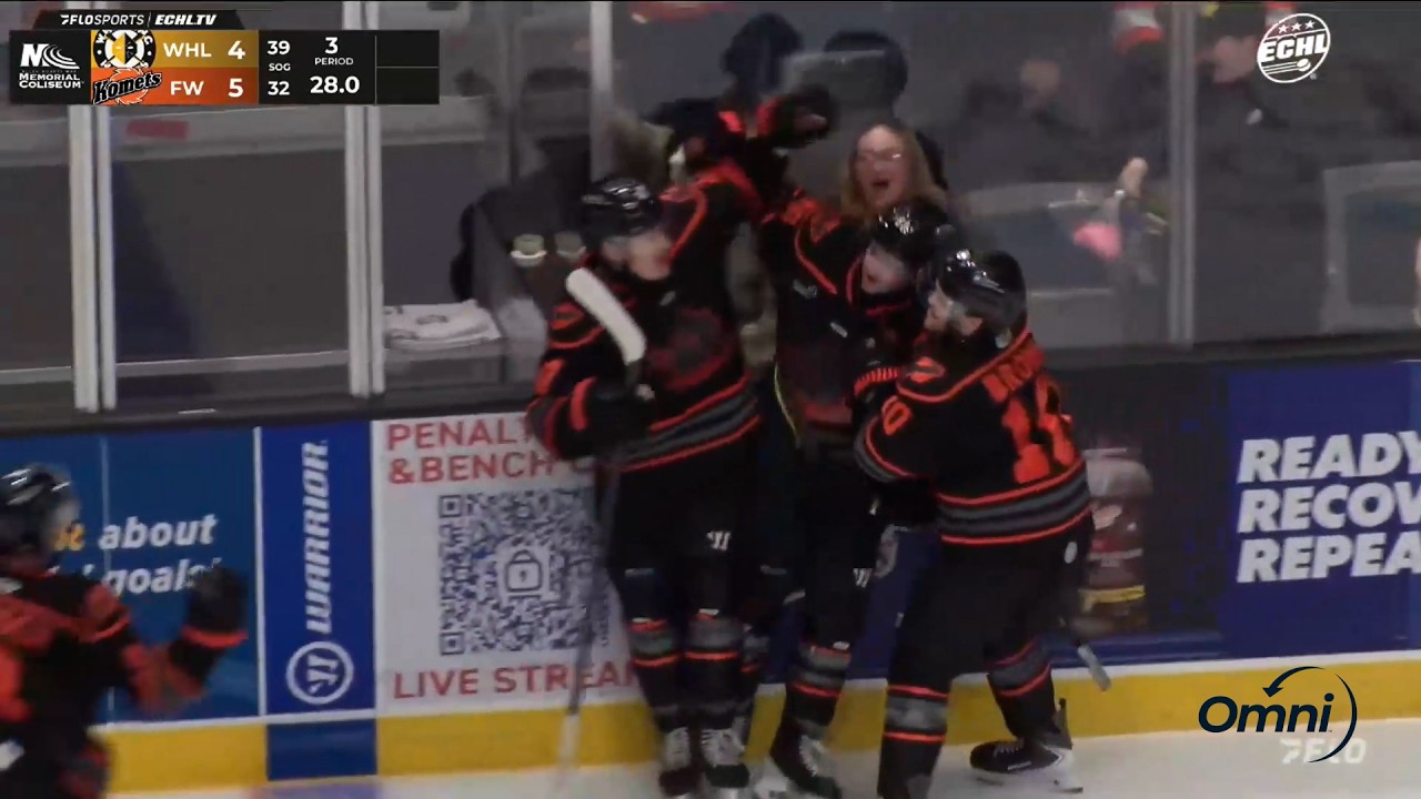 Wheeling Nailers 4 против Fort Wayne Komets 6 (28.02.2026)