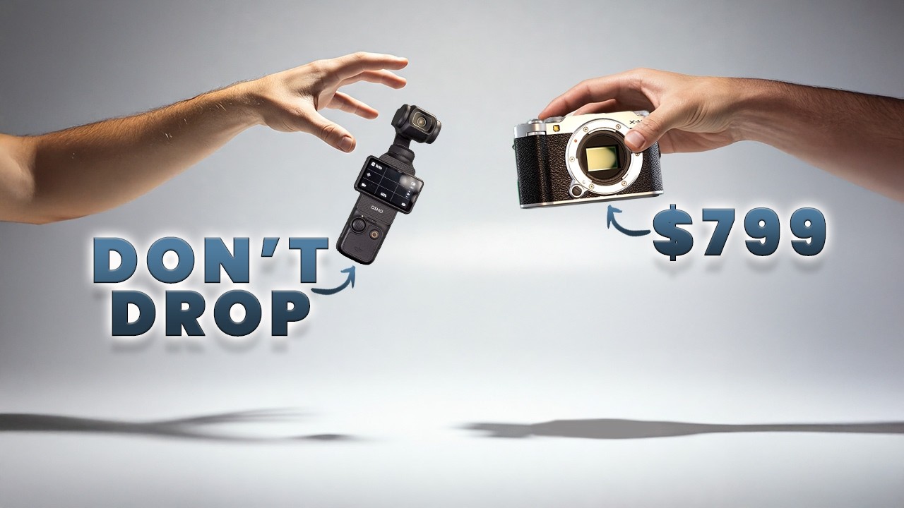 Osmo Pocket 3 vs Fujifilm X-M5 Camera Comparison