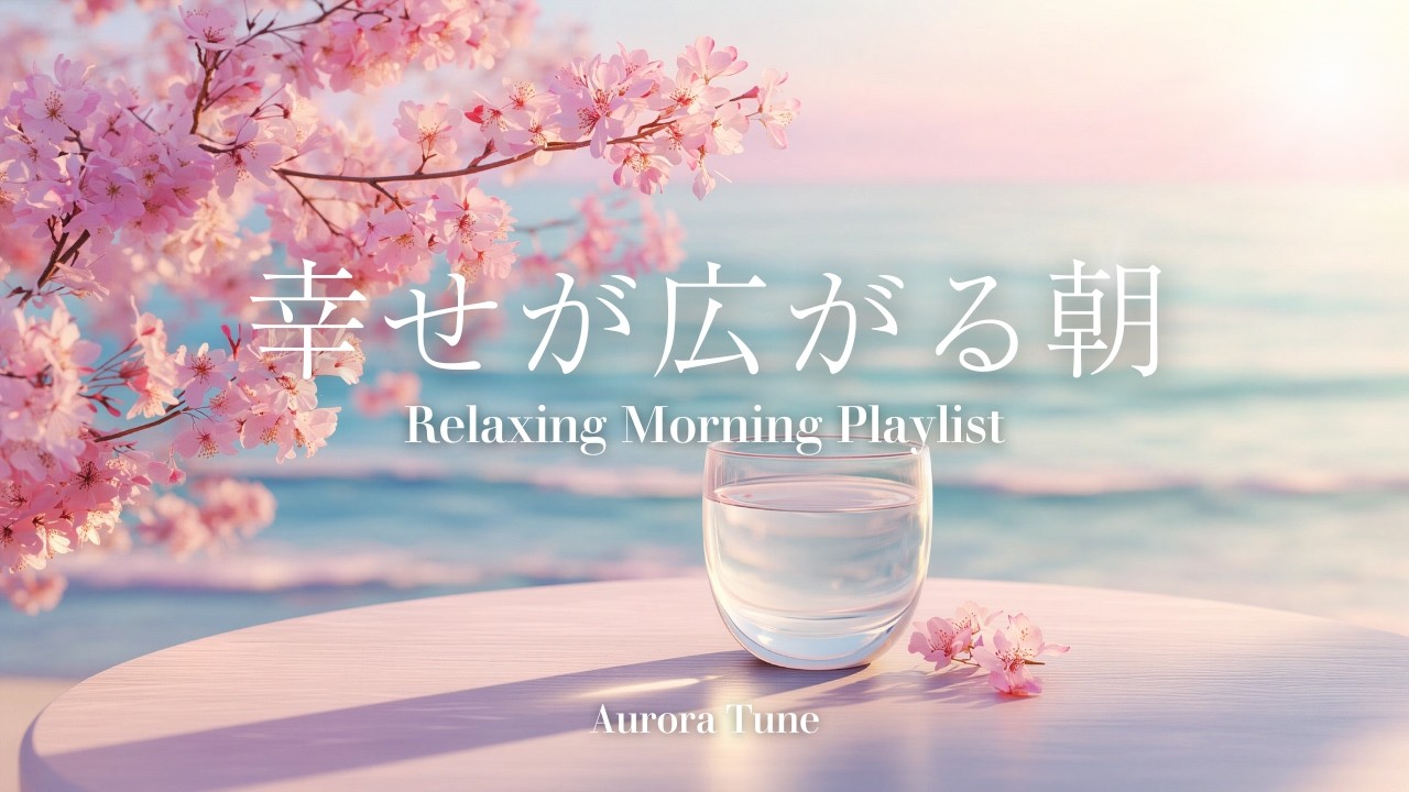 途中広告なし[BGM]春の始まりを感じる 心穏やかな朝🌸Spring Morning Playlist｜桜舞う朝に聴くピアノとハープ