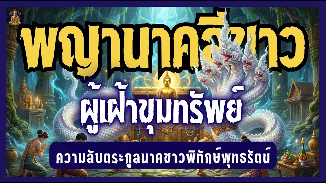 พญานาคสีขาว ผู้เฝ้าขุมทรัพย์ ความลับตระกูลนาคขาวพิทักษ์พุทธรัตน์ | เปิดกรุตำนานโบราณ