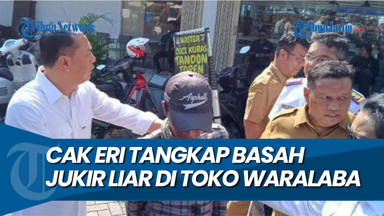 IKI NGERUSAK SUROBOYO, Eri Cahyadi Tangkap Basah Jukir Liar di Toko Waralaba