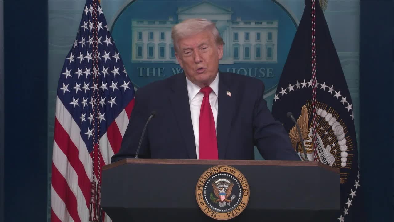 UNCUT: President Trump marks 1st year back in office with list of achievements
