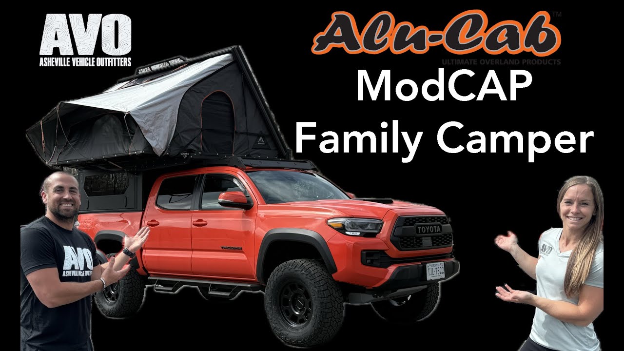 🔥 Alu-Cab ModCAP Family Camper on Tacoma