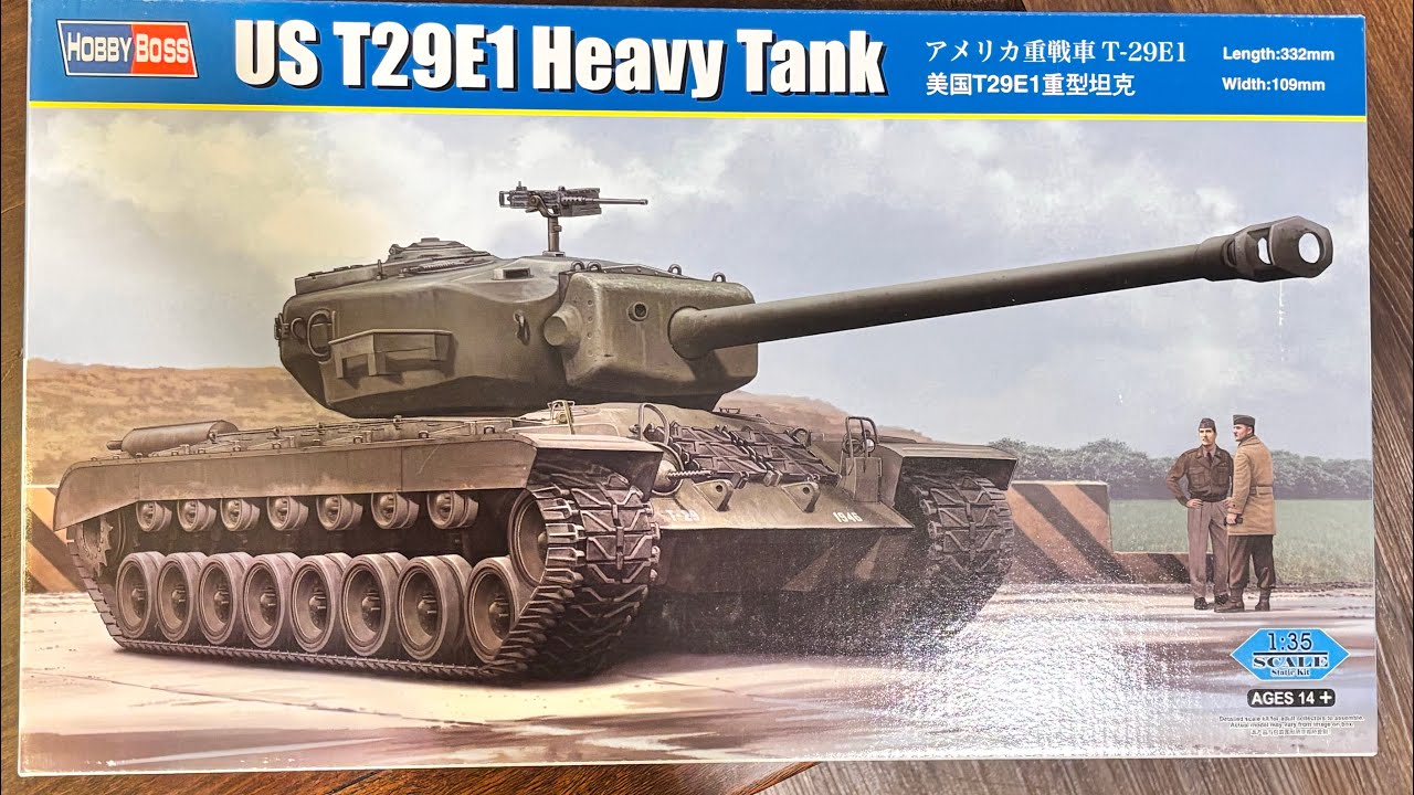 Hobby Boss&rsquo; 1:35 Scale T29E1 Heavy Tank Reveiw
