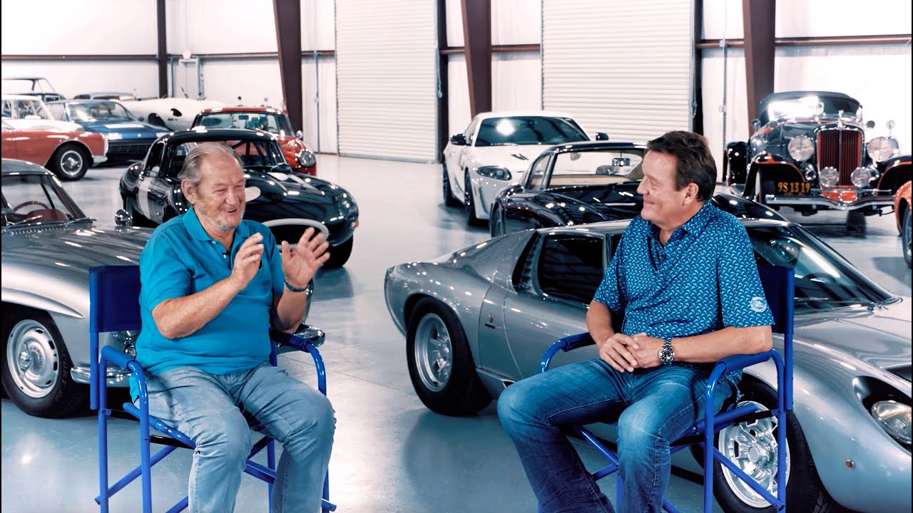 Valentino Balboni visits the Team CJ Works to discuss his legendary career with Lamborghini.