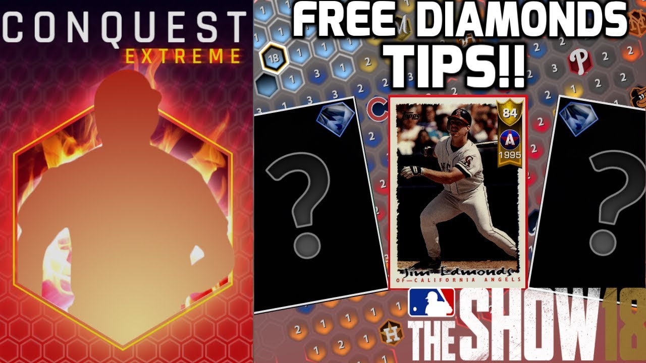 How To Get FREE Gold And Diamond Players FAST! Conquest Tips! MLB The Show 18 Diamond Dynasty
