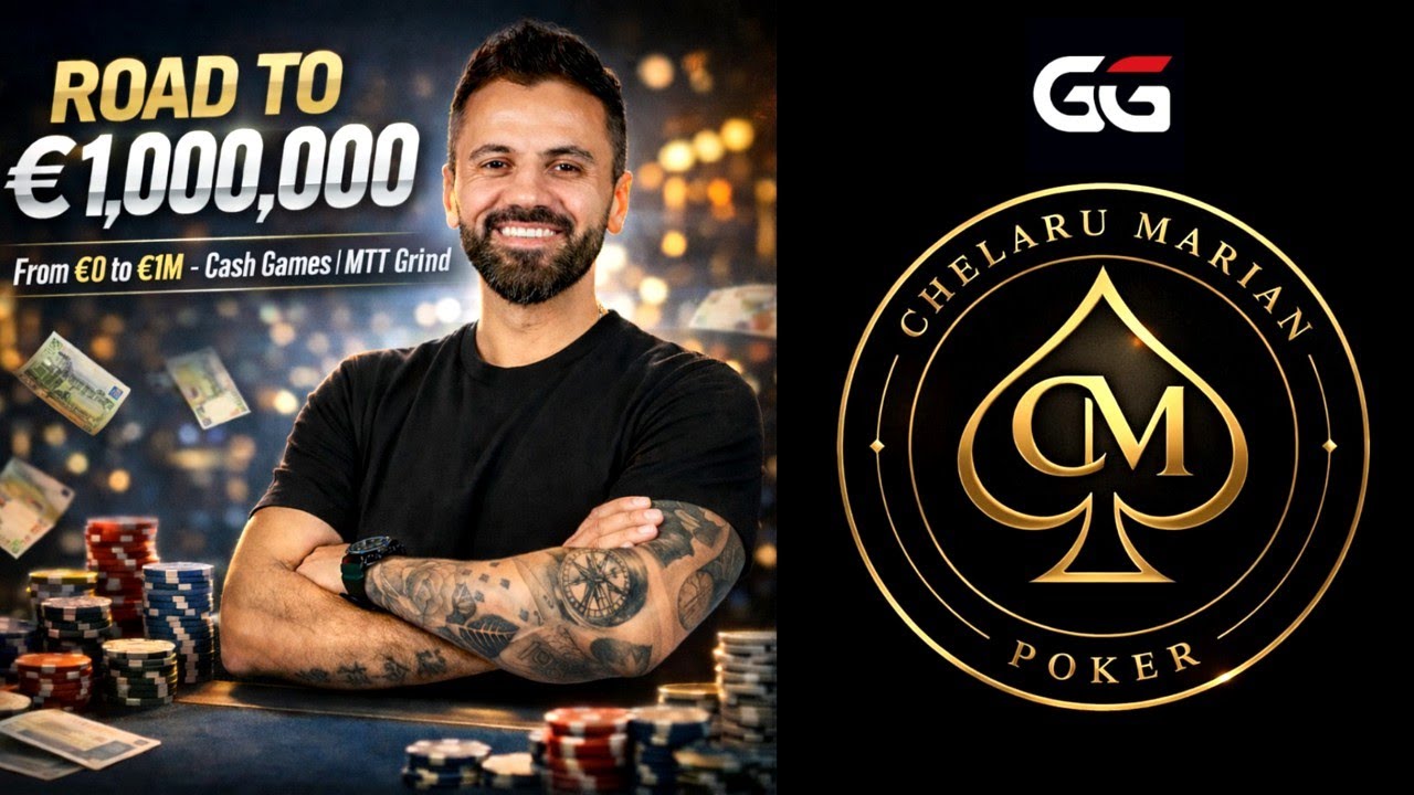 🔴 LIVE GRIND | Road to €1,000,000 Challenge | Cash & MTT Poker