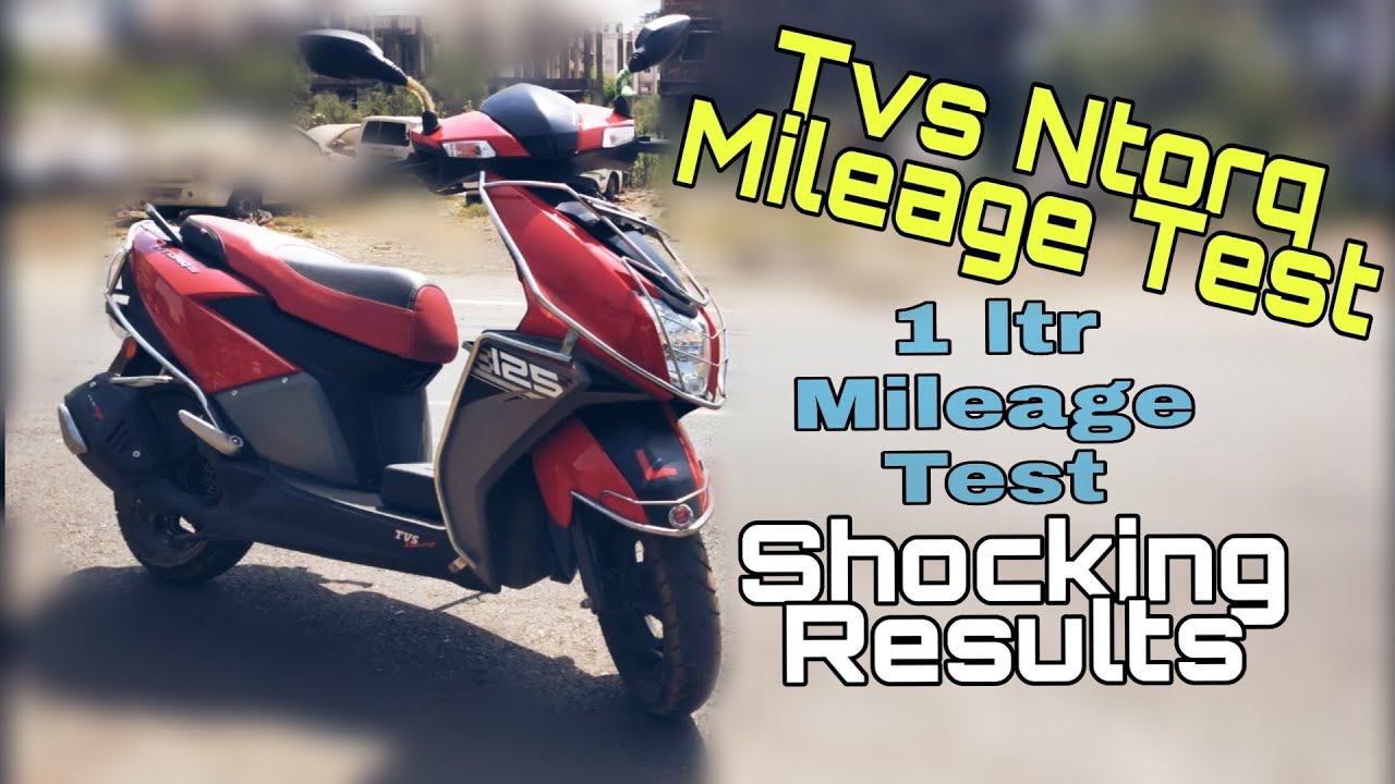 Tvs Ntorq Mileage Test In 1 Ltr Petrol | Tvs Ntorq Real World Mileage Test.
