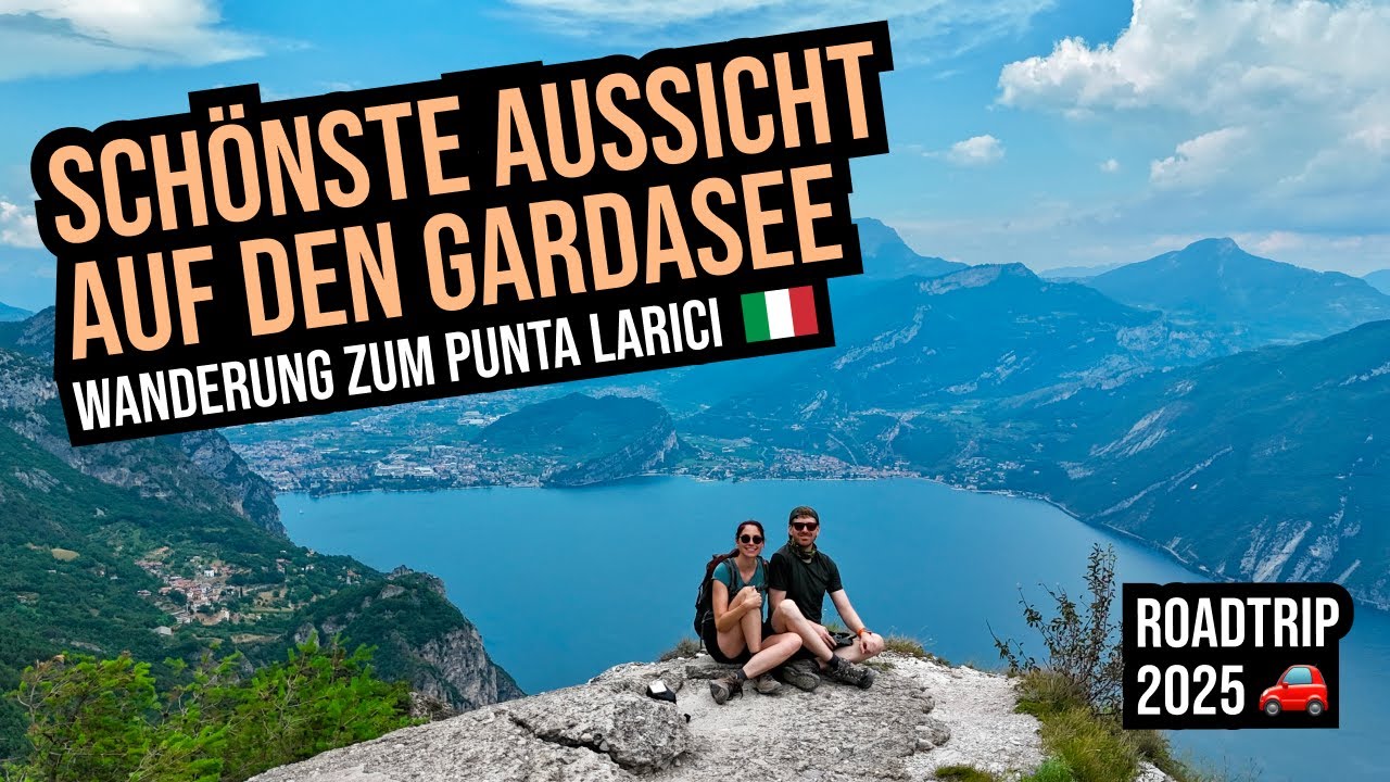 Punta Larici 4K | Schönster Aussichtspunkt am Gardasee | Wanderung Gardasee | Roadtrip 2025