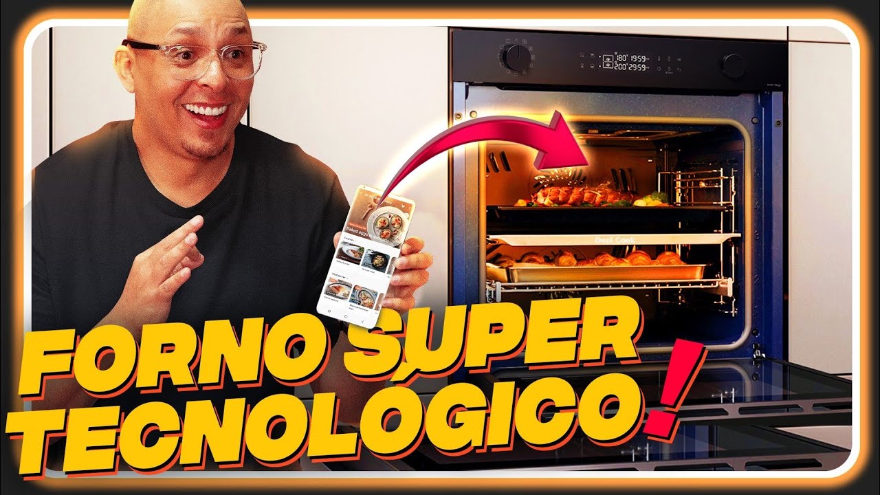 Forno SUPER TECNOLÓGICO 3 em 1, com Air fryer e muito mais! Forno Samsung