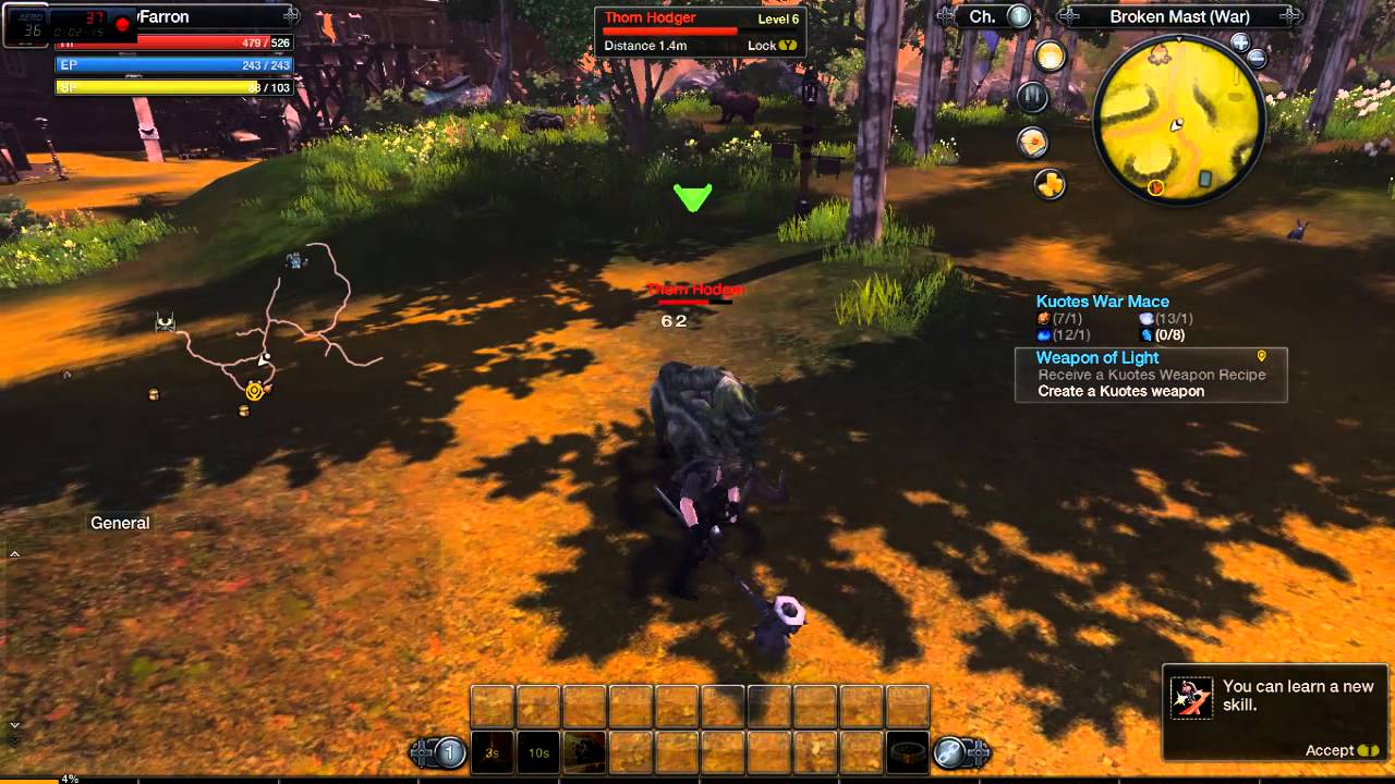 RaiderZ beginner main quest