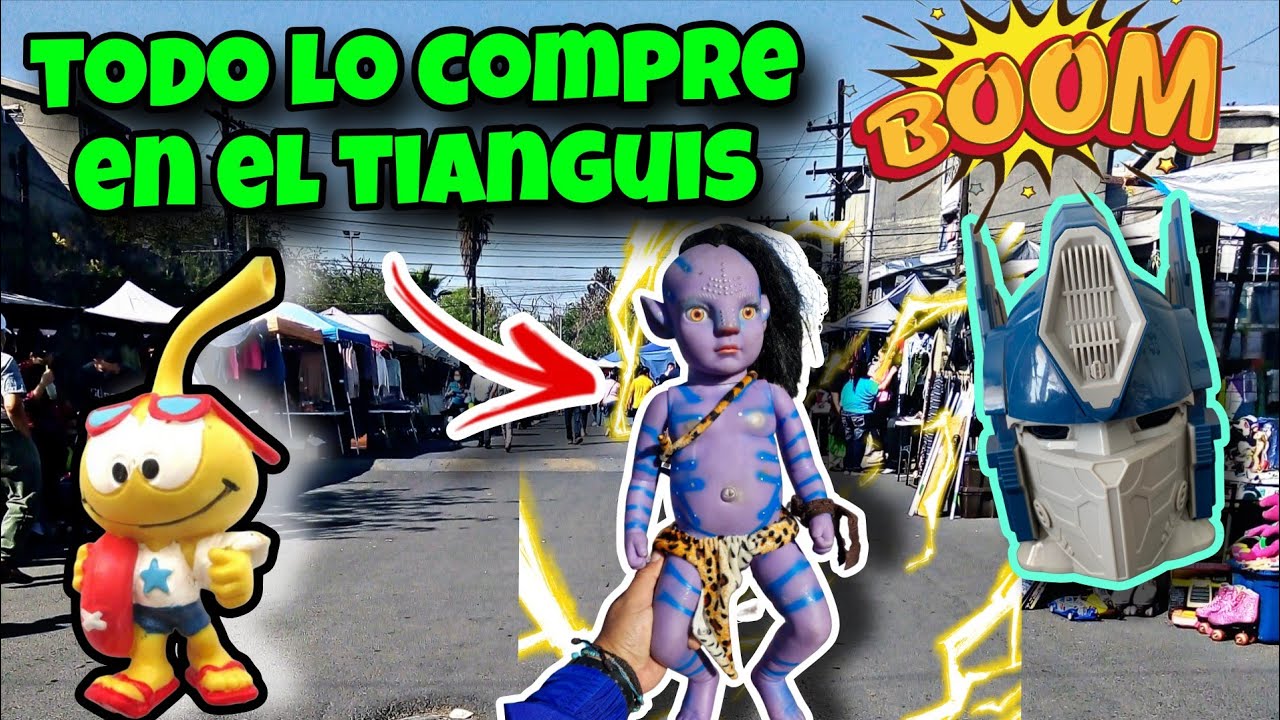 Chachareando en el Tianguis: Snorkel de los 80, Bebé de Avatar y Palomera de Optimus Prime #tianguis