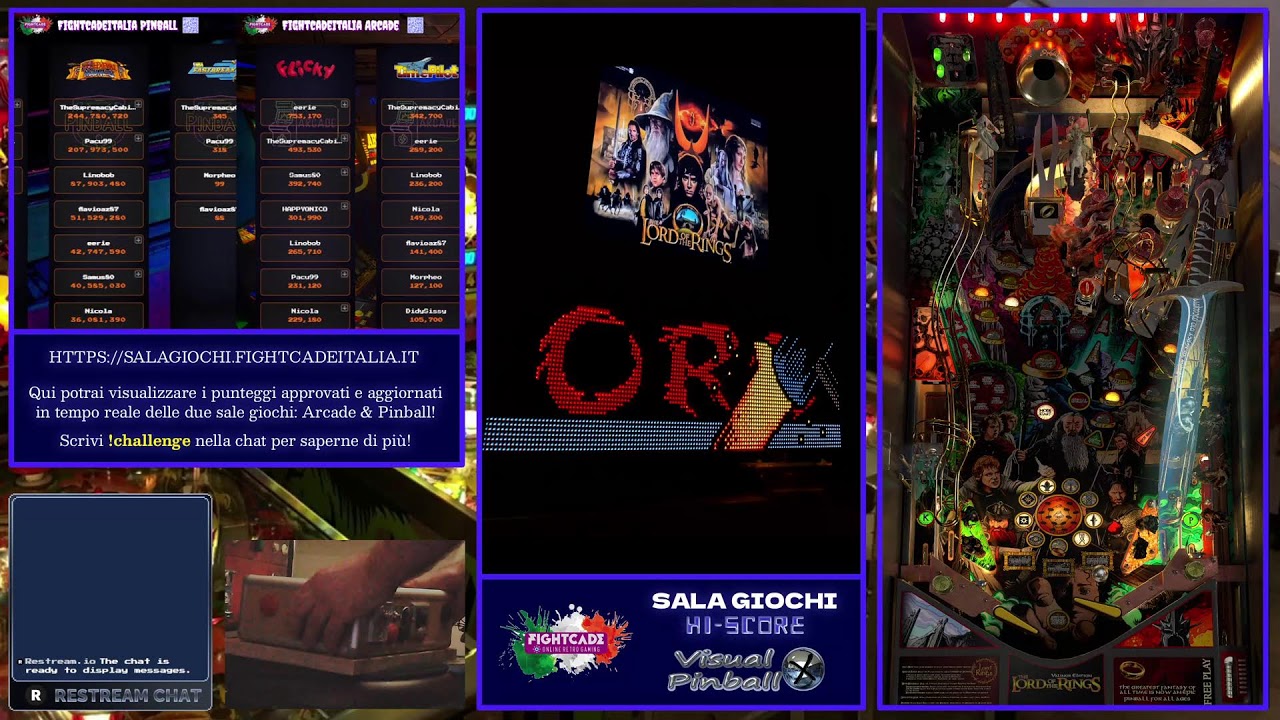 Lord of the Rings [Parte 3] - Visual Pinball X !replay