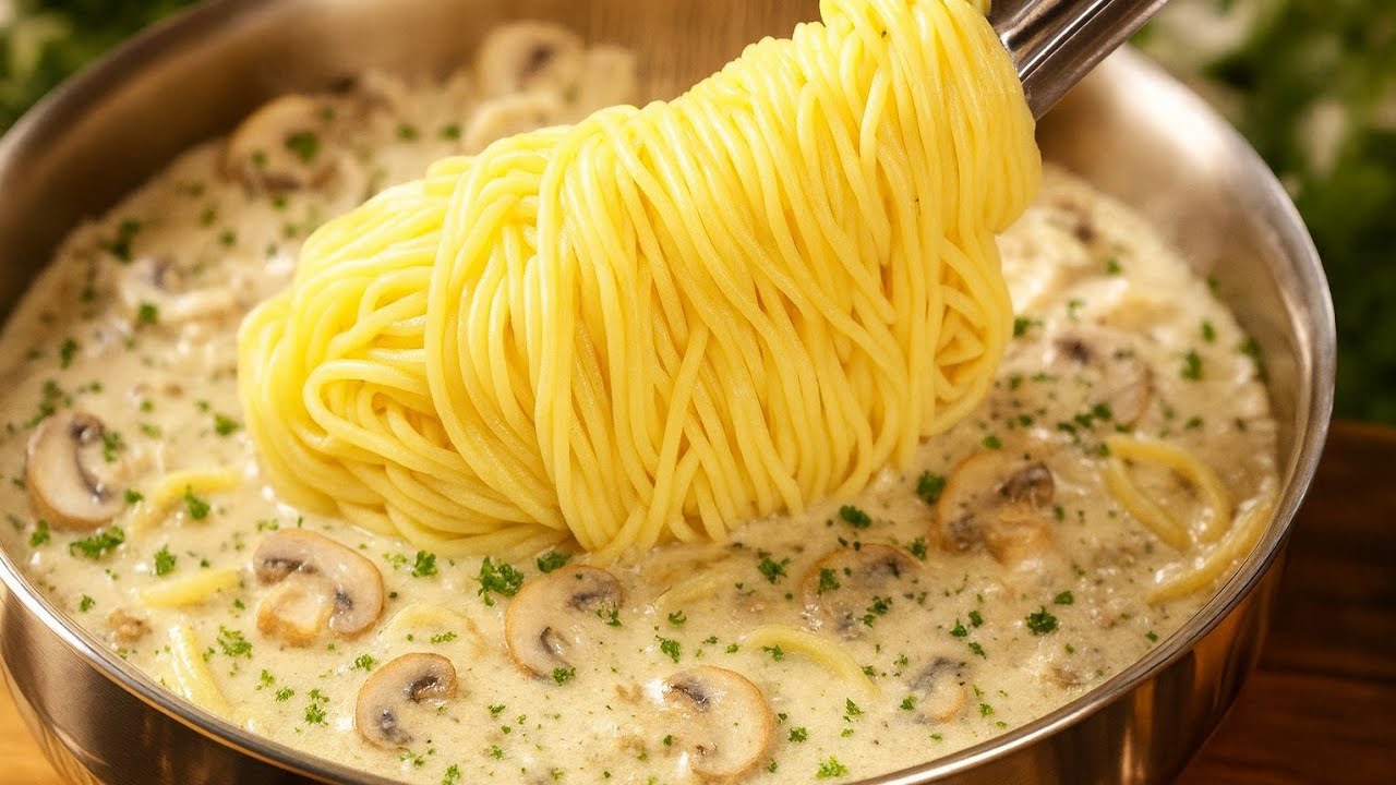 🌱Dinner in 5 Minutes! Incredibly delicious Spaghetti!Simple and Delicious Recipe!