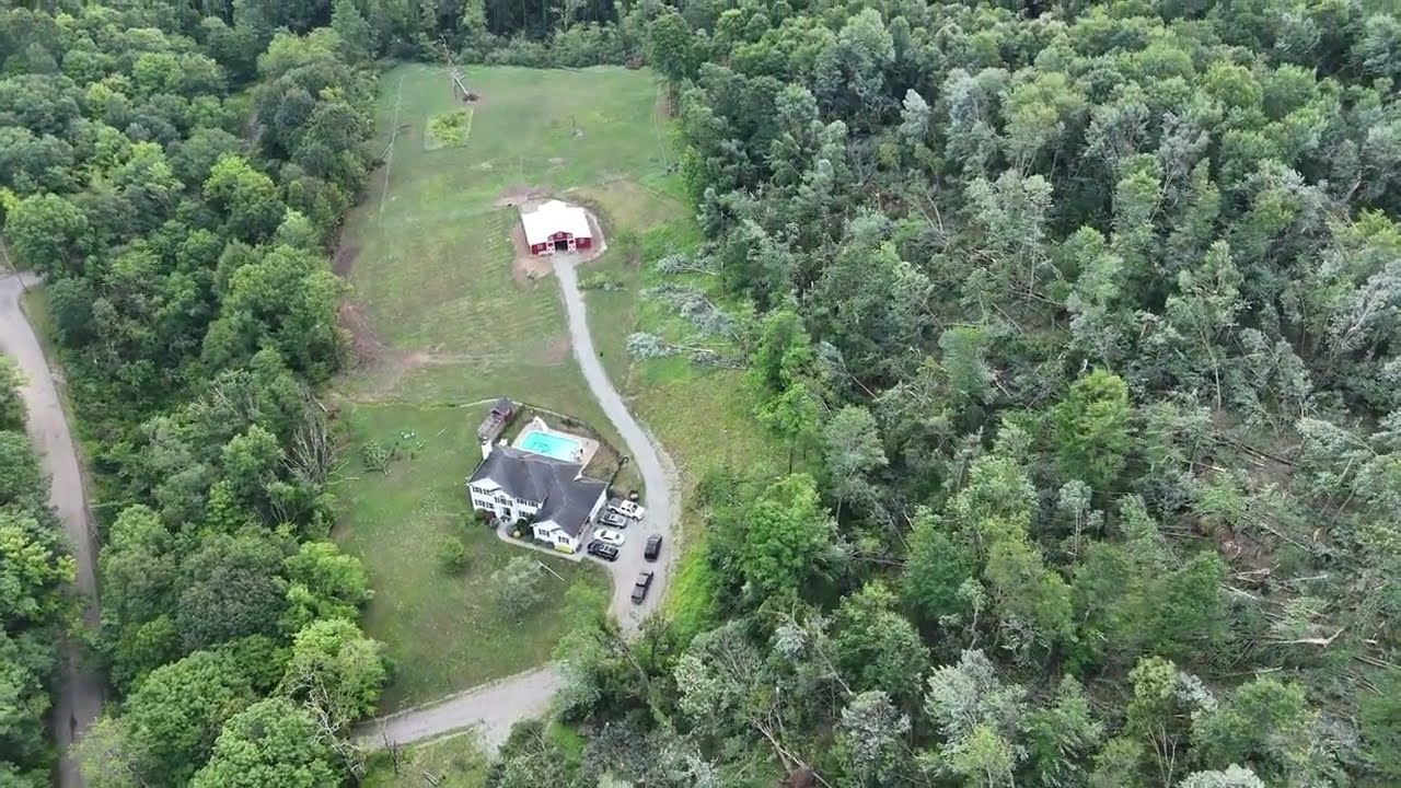 June 26, 2024 Trafford, PA- Level Green, PA EF-1 Tornado Damage