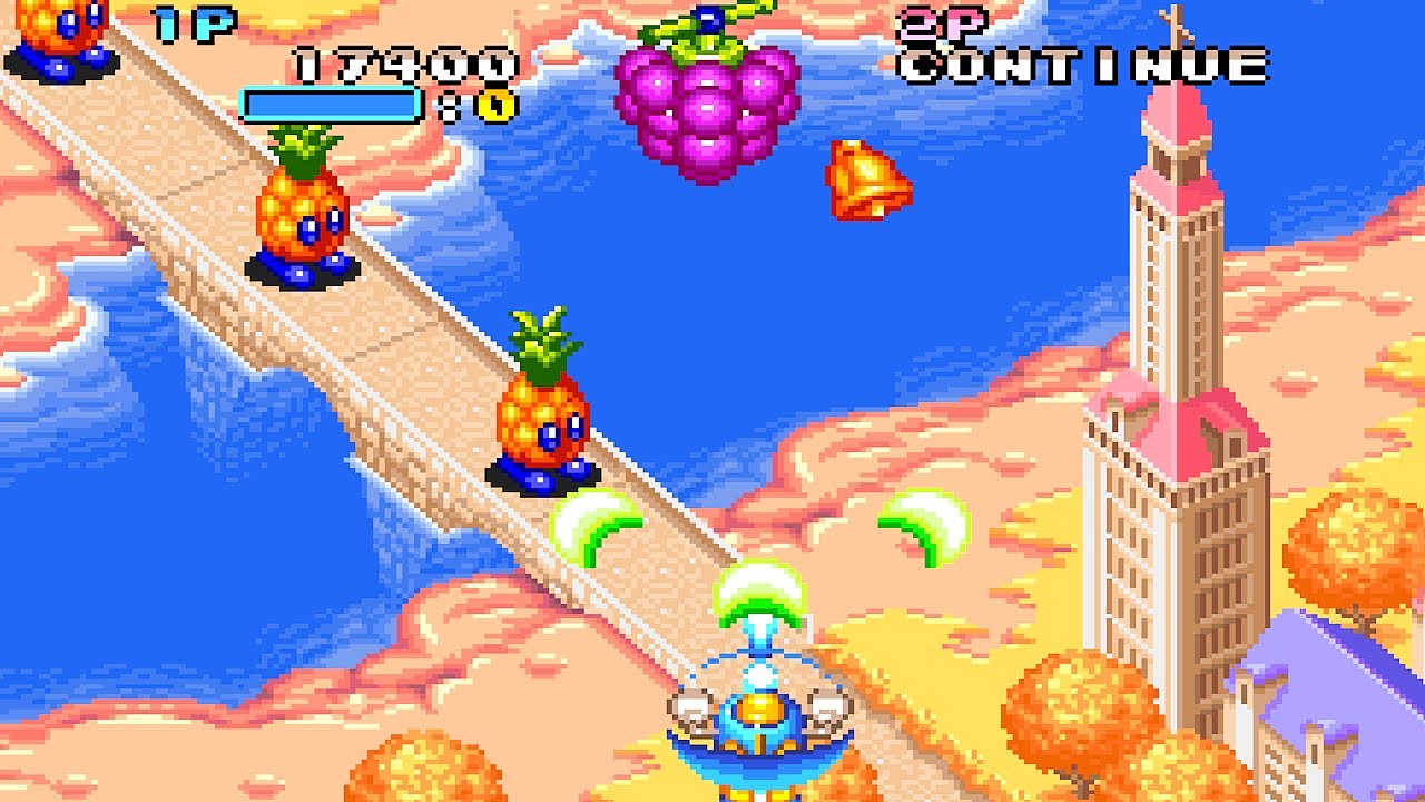 Pop 'n TwinBee Longplay (SNES) [QHD]