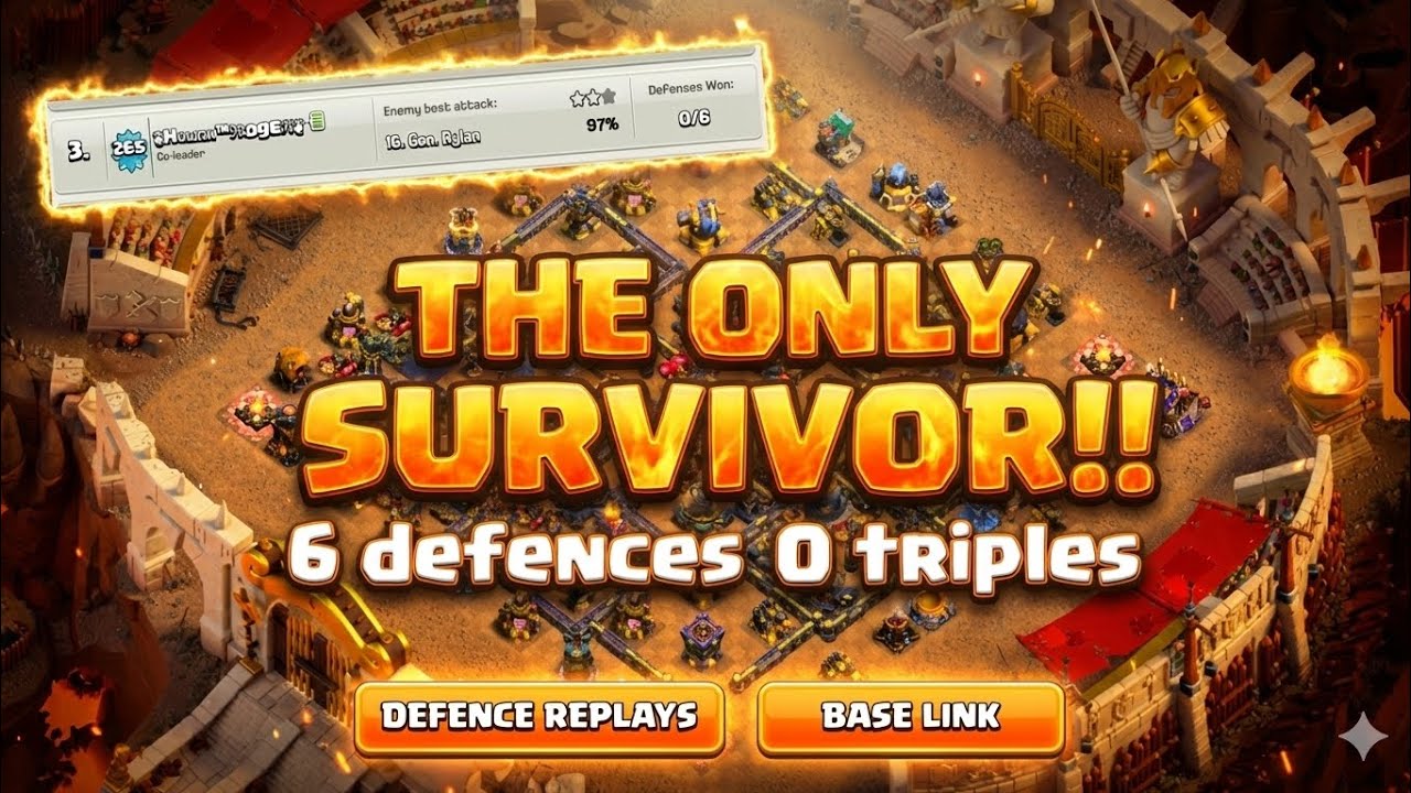 All Bases Got Tripled... Except THIS One 💀 TH18 War Base | 6 Defenses + Link